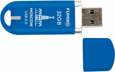 Флеш накопитель USB 2.0 32Gb FUMIKO MOSCOW (FMW-24, 30MB/s, blue)