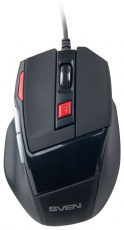 Мышь Sven GX-970 (USB, optical, 2000dpi, игровая, black)