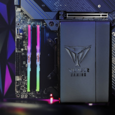 Память DDR5 64Gb, 5600MHz, Patriot (PVVR564G560C40K, Viper Venom, 2х32Gb, 1.35V, RGB LED, black)
