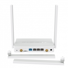 Роутер Keenetic Runner 4G (KN-2211) (300Mbps, 2.4GHz, 3 ports, 100Mbps, 4 внешние съёмные антенны 5dBi, 4G LTE, Micro SIM, white)