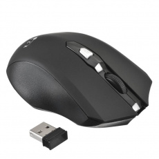 Мышь беспроводная Oklick 555MW (optical, 1600dpi, AA, black)
