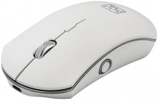 Мышь беспроводная QUMO Office Luna M74 (optical, 1600dpi, аккумулятор 600mAh, white)