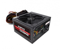 Блок питания ZALMAN 600W (ZM600-GS2, 120mm, 20+4+4+4pin, 2*PCI-E 6pin, 6*SATA, 5*HDD, 1*FDD) RTL