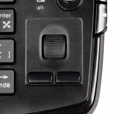 Клавиатура беспроводная Hama UZZANO 2.0 (R1053822, мультимедийная, trackball, scroll, black )