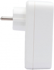 Сетевой фильтр Гарнизон Мультипорт 2.0 (SKT-1-CU2-W, 1 розетка, 2*USB 2.4A, USB Type-C 2.4A, 16A, 4000W, white) OEM