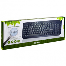 Клавиатура Perfeo Texter (PF-004, USB, мультимедийная, black)