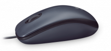 Мышь Logitech M90 (USB, optical, 1000dpi, grey)