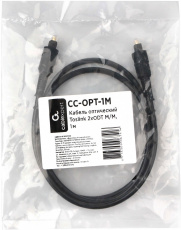 Кабель аудио оптический Toslink (m-m) 1.0m (CC-OPT-1M, black) Cablexpert