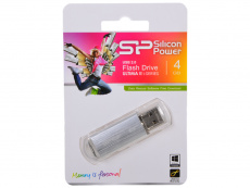 Флеш накопитель USB 2.0 4Gb Silicon Power Ultima II i-Series (SP004GBUF2M01V1S, silver)