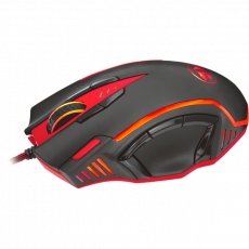 Мышь Redragon SAMSARA (USB, laser, 16400dpi, игровая, black-red)