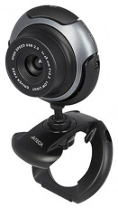 Web-камера A4Tech PK-710G (0.3Mpx, 640x480, микрофон, универсальное крепление, black-silver)