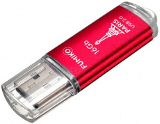 Флеш накопитель USB 2.0 16Gb FUMIKO PARIS (FPS-03, 30MB/s, red)
