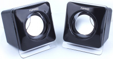 Колонки FUMIKO DOMINO (3W, USB, black)