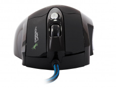 Мышь QUMO Leviathan (USB, optical, 3200dpi, игровая, коврик, black)