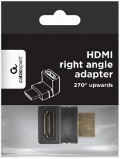 Переходник HDMI (f) - HDMI (m) (A-HDMI270-FML, black) Cablexpert