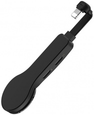 Переходник Lightning (m) --> 2 x Lightning (f) (LS22 Le Tour, 2A max, black) hoco