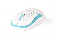Мышь беспроводная A4Tech G3-300N (optical, 1000dpi, AA, white-blue)