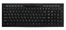 Клавиатура Crown CMK-201 (USB, мультимедийная, black)