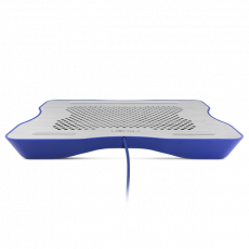 Подставка для ноутбука Crown CMLC-1001 (12-15", 160mm Fan, silver-blue)
