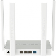 Роутер Keenetic Speedster (KN-3012) (300/867Mbps, 2.4/5GHz, 4 ports, 1000Mbps, 4 внешние несъёмные антенны 5dBi, white-grey)