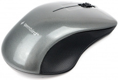 Мышь беспроводная Gembird MUSW-375 (optical, 1000dpi, 2xAAA, black-grey)