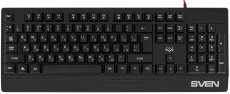 Клавиатура Sven KB-G8300 (USB, регулируемая подсветка, игровая, мультимедийная, black)