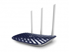 Роутер TP-LINK Archer C20 (RU) (750Mbps, 2.4/5GHz, 4 ports, 100Mbps, 3 внешние несъёмные антенны, blue-grey)