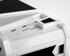 Корпус ACCORD K-01W white  w/o PSU ATX 2*USB Audio