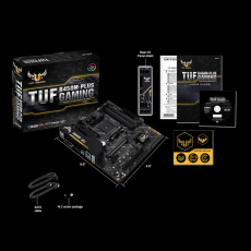 Материнская плата ASUS TUF B450M-PLUS GAMING (AM4, mATX) RTL