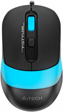 Набор клавиатура + мышь A4Tech F1010 (black-blue)