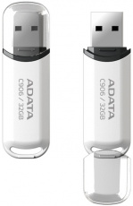 Флеш накопитель USB 2.0 32Gb ADATA C906 (AC906-32G-RWH, white)