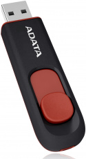 Флеш накопитель USB 2.0 32Gb ADATA C008 (AC008-32G-RKD, black-red)