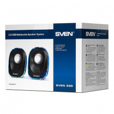 Колонки Sven 330 (2x2.5W, USB, black)