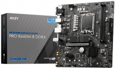 Материнская плата MSI PRO B660M-B DDR4 (s1700, mATX) RTL