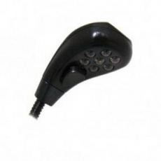 USB - лампа Qumo (7 диодов, гибкая на подставке с выключателем, black)