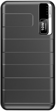 Внешний аккумулятор QUMO PowerAid 20000 (T5000) (литий-ионный, 20800mAh, 2*USB - 2.1A+1A, вход 2А, кабель 0.25m - microUSB, black)