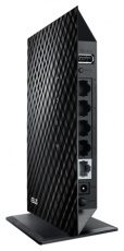 Роутер ASUS RT-N15U (300Mbps, 2.4GHz, 4 ports, 1000Mb, 2 внутренние антенны 3dBi, USB, USB Printer/FTP Server, black)