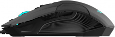 Мышь Acer OMW170 (ZL.MCEEE.00R) (USB, optical, 3200dpi, игровая, подсветка, 1.8m, soft-touch, black)