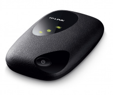 Роутер TP-LINK M5250 (21,6 Mbps, 2.4GHz, слот SIM, мобильный, 7 часов автономной работы, microSD до 32GB, 3G, black)
