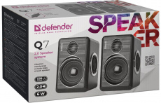 Колонки Defender Q7 (2х3W, USB, black)