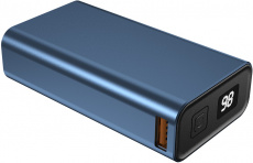 Внешний аккумулятор Accesstyle Amaranth 10MDQ (литий-ионный, 10000mAh, 2*USB - 3A max, вход 2А, QC, PD, blue)
