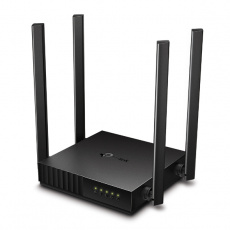 Роутер TP-LINK Archer C54 (RU) (1167Mbps, 2.4/5GHz, 4 ports, 100Mbps, 4 внешние несъёмные антенны, black)