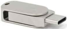 Флеш накопитель USB 3.1 32Gb Mirex BOLERO (USB 3.1 + USB Type-C, OTG, silver)