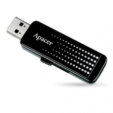 Флеш накопитель USB 2.0 32Gb Apacer AH323 (AP32GAH323B-1, black)