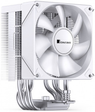 Вентилятор JONSBO CR-1400 EVO ARGB (1150/1151/1155/1200/1700/AM4/AM5, 92mm, Hydro, Al, 800-2200rpm, 22-34dBa, 4 тепловые трубки, DTH, 4pin, PWM, ARGB LED, 130W, white) RTL
