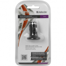 Зарядное устройство от прикуривателя Defender UCA-02 (1 USB разъём, 1A, black)