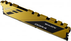 Память DDR4 8Gb PC25600, 3200MHz, Netac (Shadow NTSDD4P32SP-08Y, 1.35V, yellow)