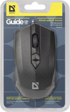 Мышь Defender Guide MB-751 (USB, optical, 1000dpi, black)