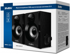 Колонки Sven SPS-517 (2x3W, USB, black)
