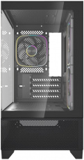 Корпус Powercase Vision Micro M4B (CVMM4B-A3) (без БП, mATX, USB3.0, 3x ARGB Fan, black)